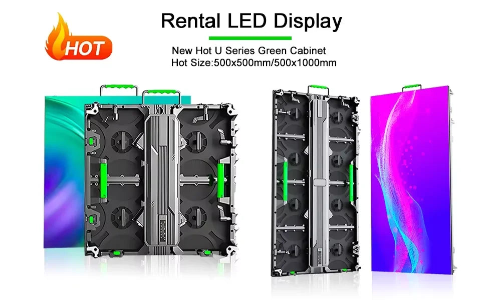 P3.9 Outdoor Waterproof Live Performance LED Screen Rental LED Display  Stage High Brightness Background Screen BIG LED Wall