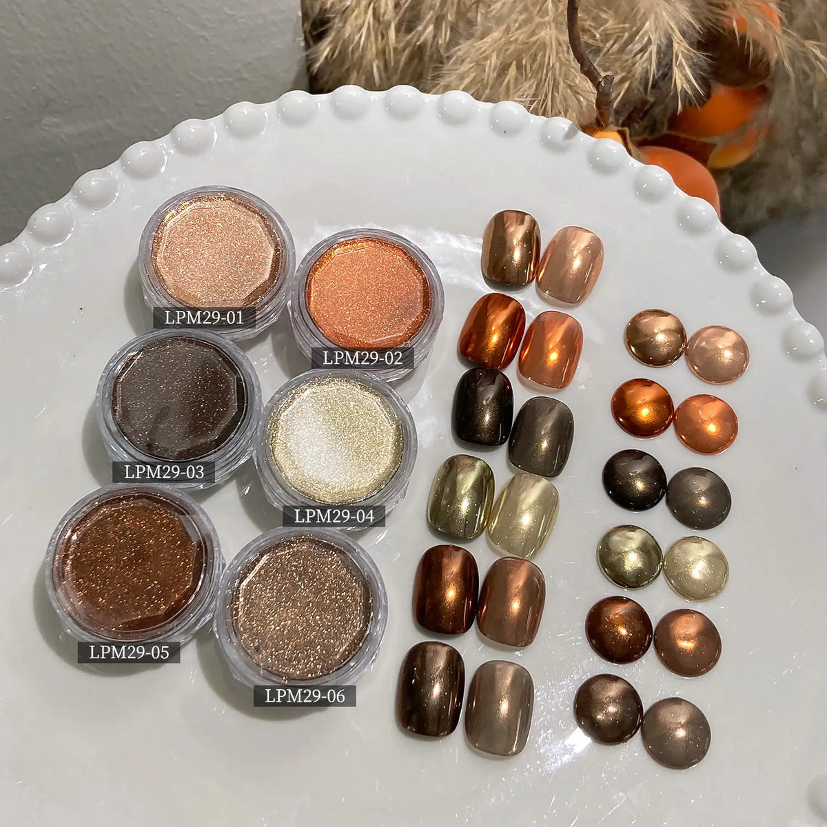 New Winter and Autumn Color Optional Mirror Powder Nail Gel Powder DIY Nail Powder
