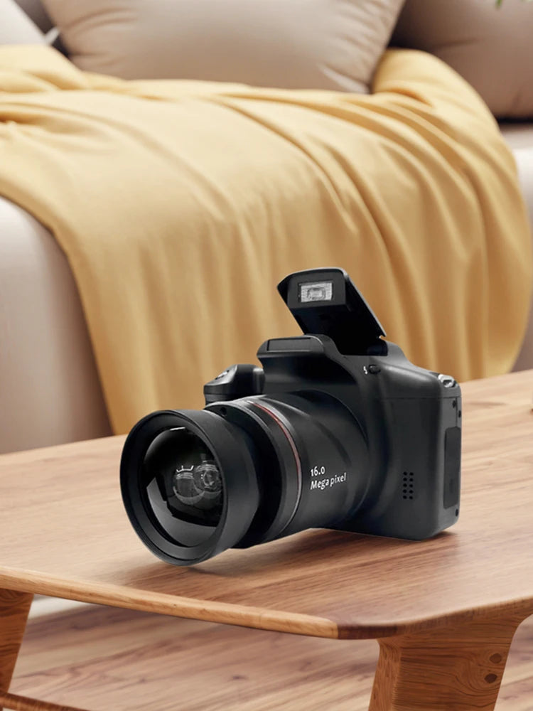 16MP Digital Camera with 2.4 Inch LCD Screen Camcorder 16X Digital Zoom Video Recorder for Photography