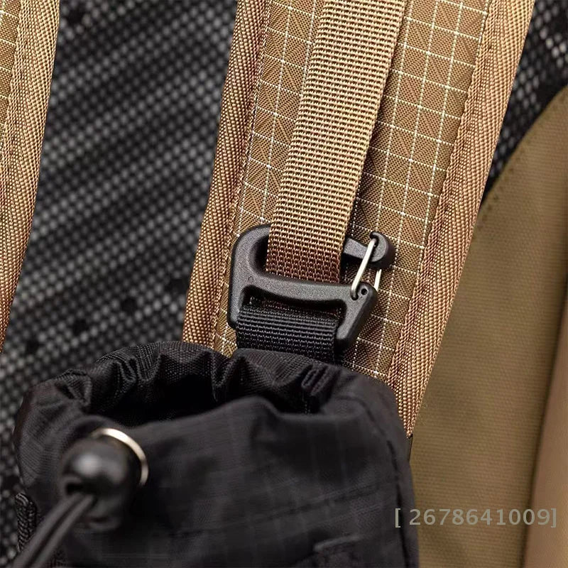 1Pc Expandable Modular Shoulder Strap Pouch , Outdoor Hydration Bottle & Phone Carrier with MOLLE Attachment Backpack Accessory