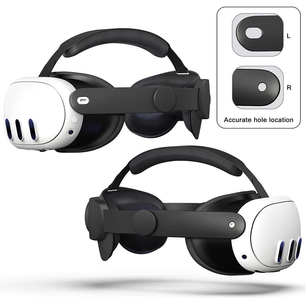 HUANDAI Design For Meta Quest 3/Oculus Quest 3 Elite Strap Adjustable Head Strap