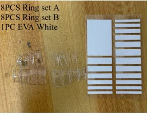Ring Adjustment Pad Ring Size Adjuster Fixed Reduction Pad Invisible Ring Holder Retainer Shrinker for Large Rings