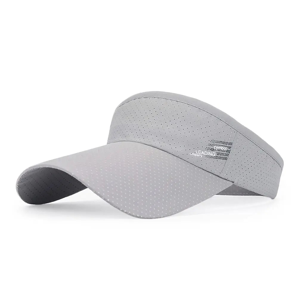 Summer Breathable Sun Hat Adjustable Quick-drying Sports Visor Casual Top Empty Beach Hat Running
