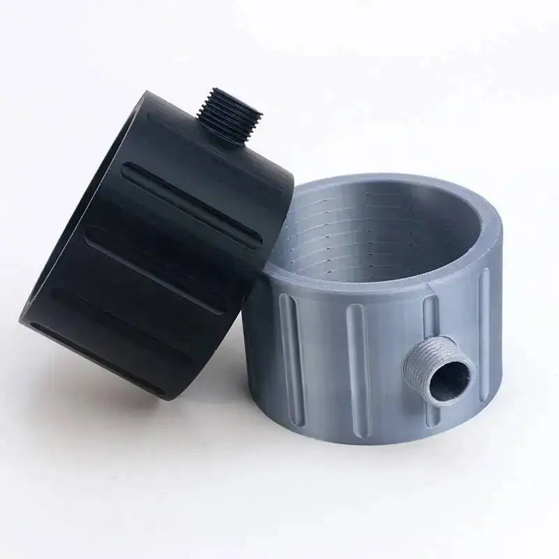 3D Printed Handheld Pet Shower Head High Pressure Spiral Nozzle Dog Cat Bath Flushing Massage Cleaning Grooming Tool