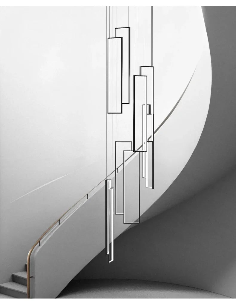 Stairs Lighting Led Ceiling Light Pendant Lamp For Dining Room Living Room Chandelier Modern Pendant Hanging Lamps For Ceiling