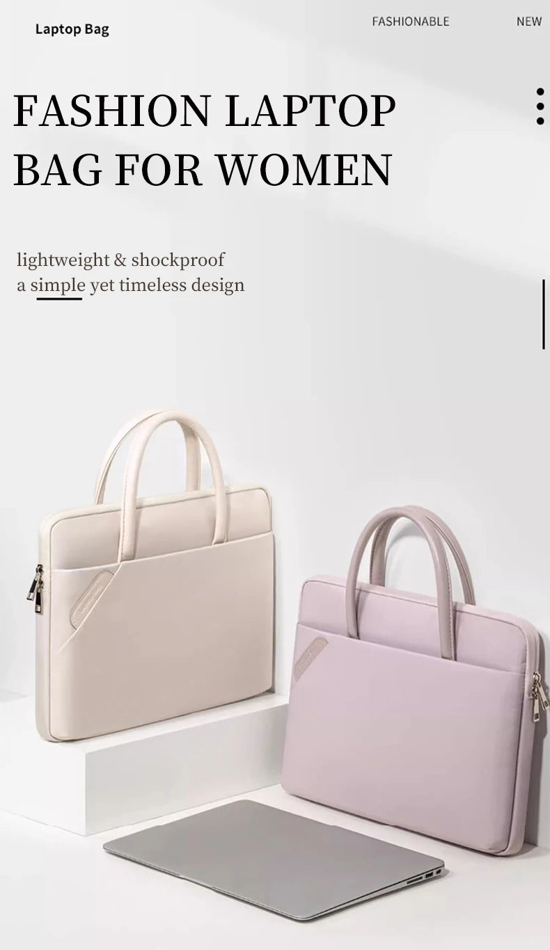Laptop Bag 13.3 inch for MacBook Air/Pro 13 14 M4 HP Dell XPS ASUS VivoBook Lenovo Thinkpad Xiaomi Notebook Handbag 15.6 16 inch