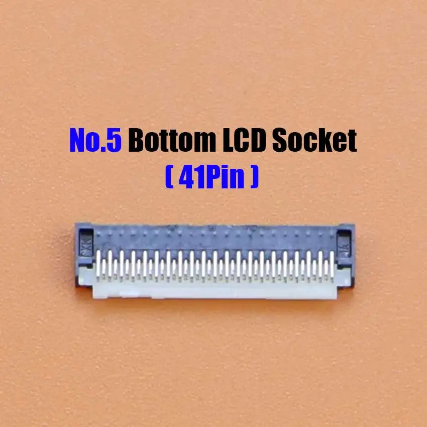 1PCS USB Charging Port Game SD Card Slot Socket Horn Camera Joystick Touch Top Buttom LCD Screem FPC Connector For New 3DS LL XL