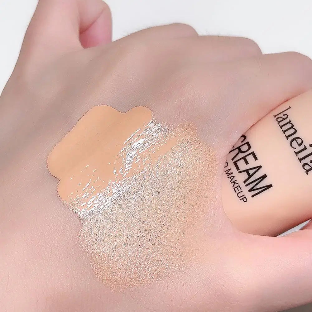 4Colors Matte Finish Liquid Foundation Effective Concealer Moisturizing Long-lasting Makeup Cosmetics for All Skin Tones