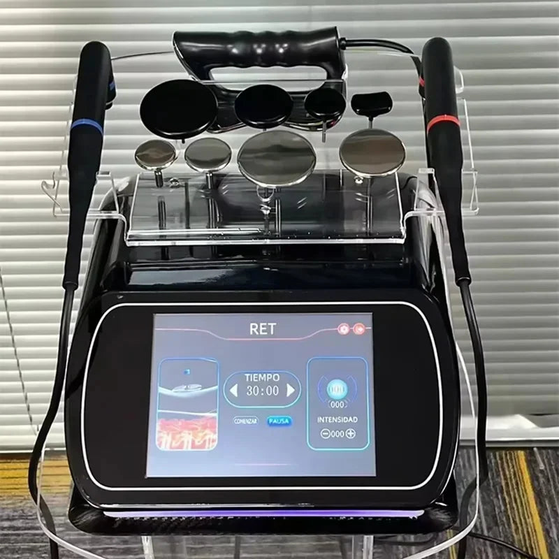 3 in 1 448KHZ RF Tecar Therapy RET CET Diathermy Body Sliming Machine Pain Relief Skin Tightening INDIBA Deep Care 2026