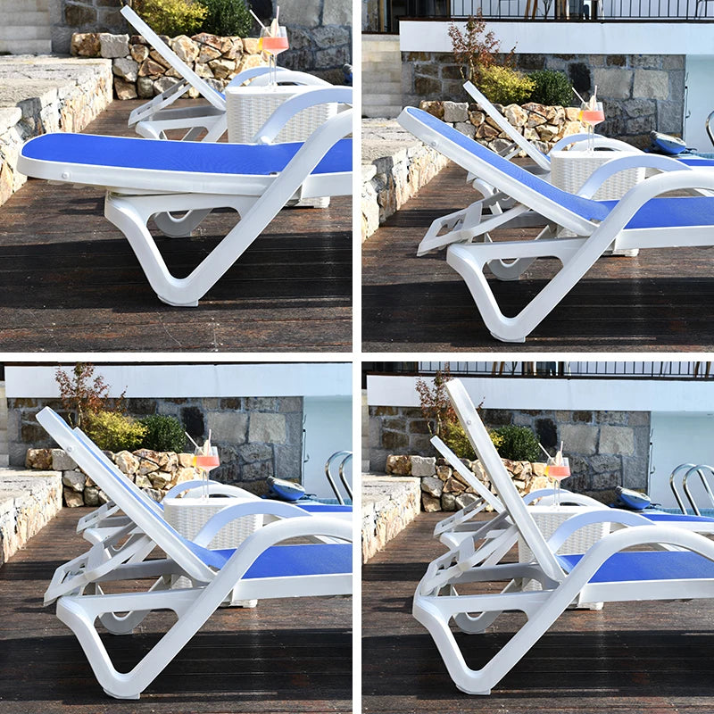 Juecheng Pool Outdoor Day Bed Outdoor Sunbed Hotel Garden Furniture Beach Sun Lounger