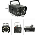 500W Fog Machine Portable Wireless Remote Smoke Fogger 5m Spray Range 0.25L Tank Halloween Christmas Wedding DJ Party Stage Show