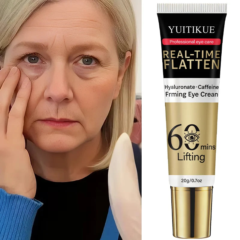 YUITIKUE 60s Lifting Eye Cream | Real-Time Flatten, Professional Firming & Hydrating Eye Care 20g