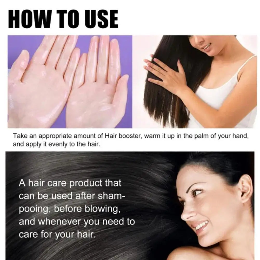 1PC Essential Oil Hair Care No-Wash Soft Non-Greasy Hair Oil Suitable for All Hair Types