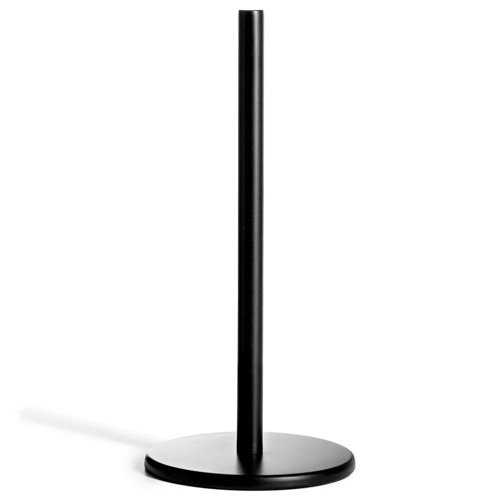 Paper Towel Stand Metal Black 33 cm
