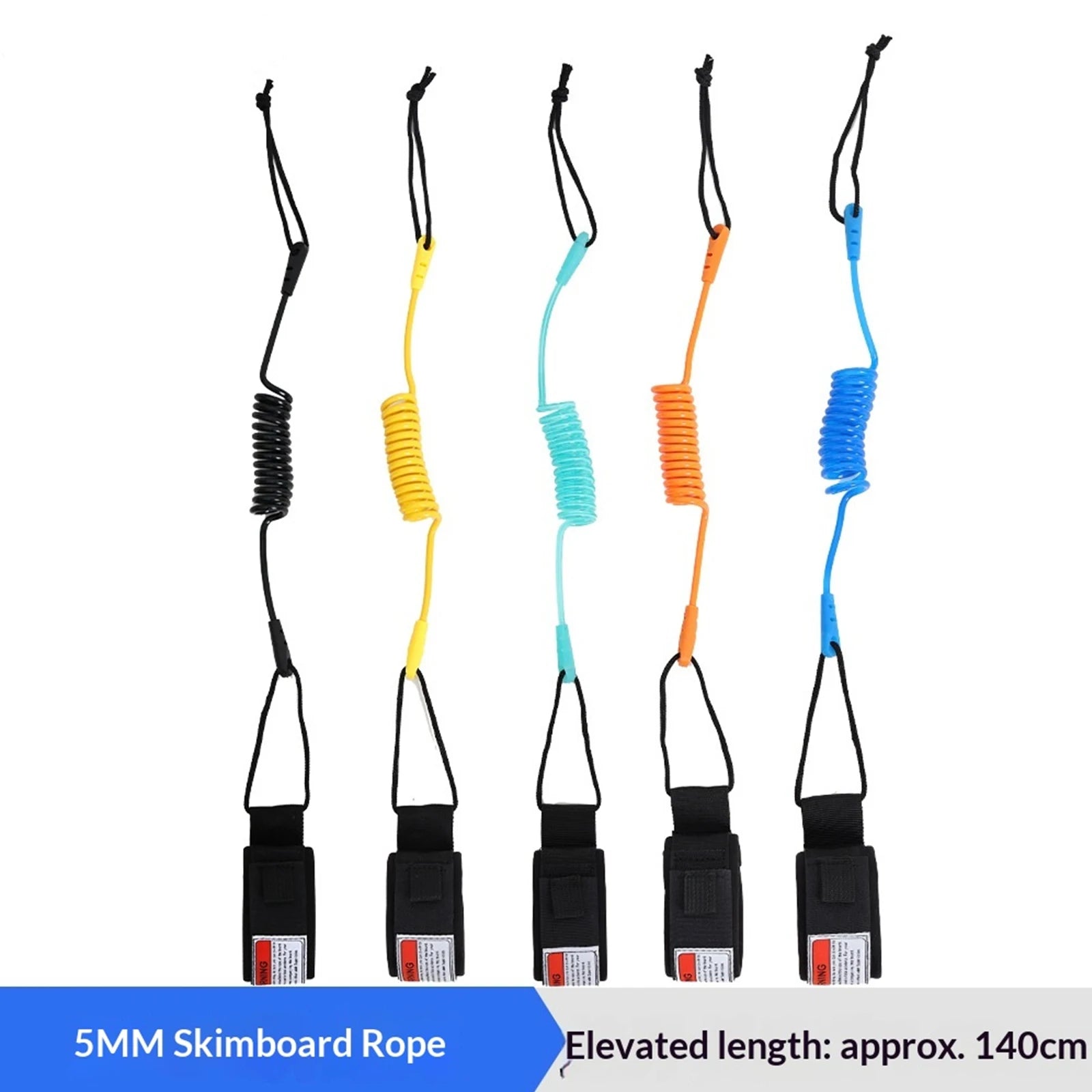 Elastic Sup Board Foot Leg Rope Adjustable Sup Paddleboard Safety Leash Kayak Boat Lifesaving Ankle Ropes for Surfing Stand UP