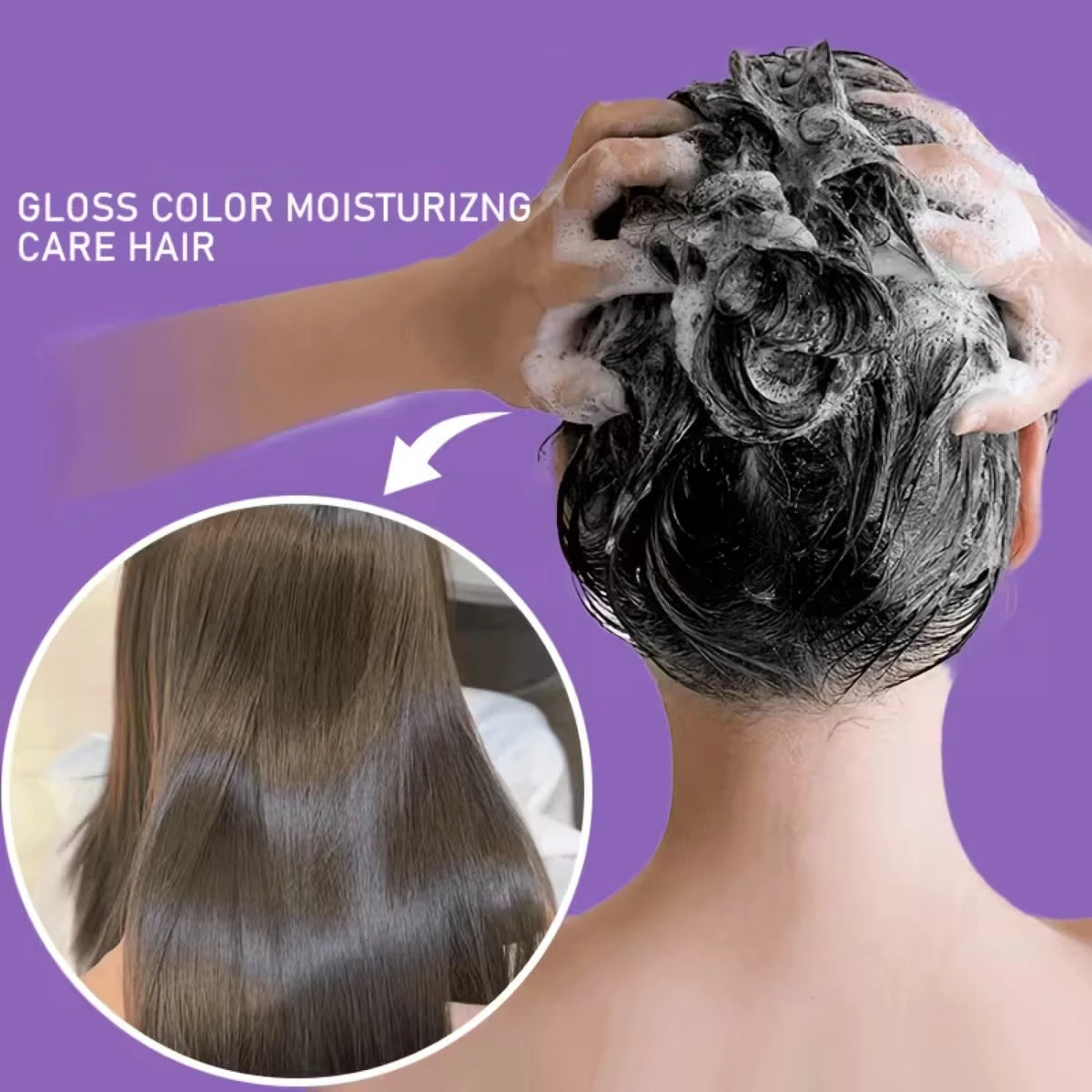 Purple Conditioner (Sulfate-Free, Vegan), Neutralizes Brassy Tones, Moisturizes Hair for Soft Texture & Vibrant Color Charm
