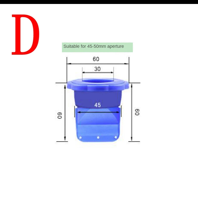 Bathroom Odor-Proof Leak Core Silicone Down the Water Pipe Draininner Sink Drain One Way Drain Valve Sewer Core
