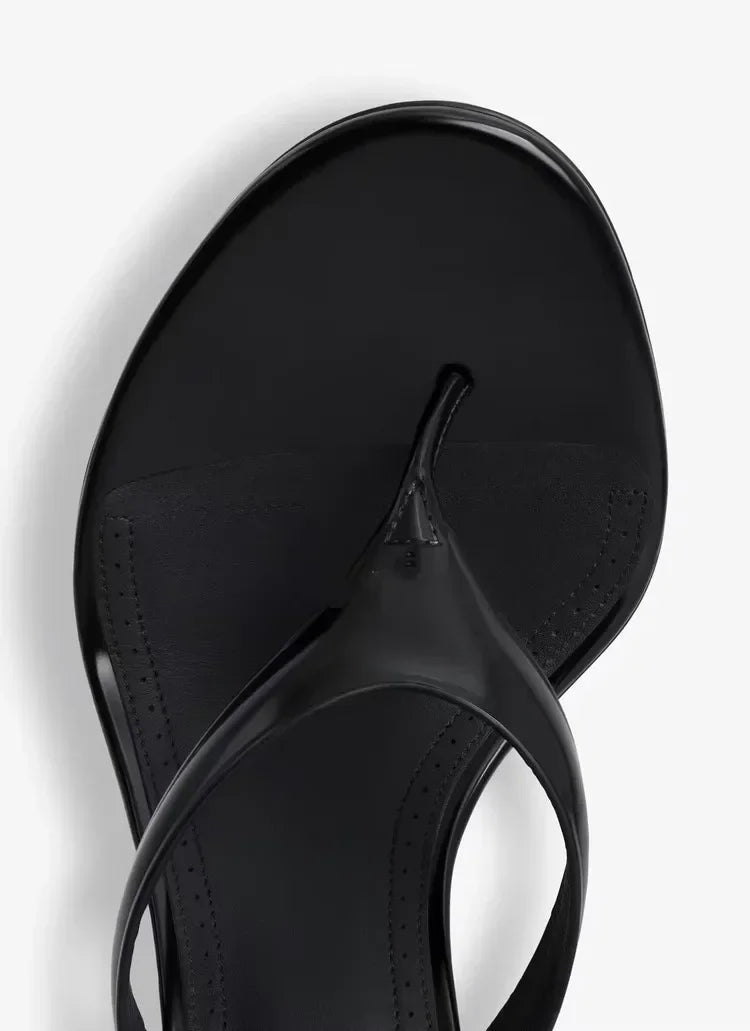 Women's Summer New Round Head Stiletto Sandals European and American Fashion Sexy Sizes 34-46 Large Sandals