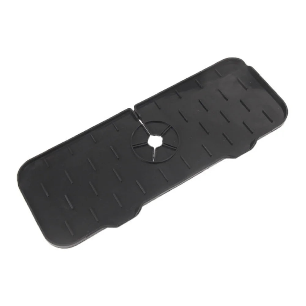 Kitchen Gadgets Silicone Faucet Absorbent Pad Shelf Sink Splash Catcher Countertop Protective Mat Bathroom Drain Mat Acceesories