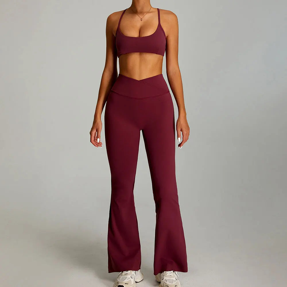 mikeyoga Women Yoga Suit 2PCS Sports Set Quick-Drying Gym Set Women Tracksuit Running Workout Short Sleeves Sports Yoga Clothing