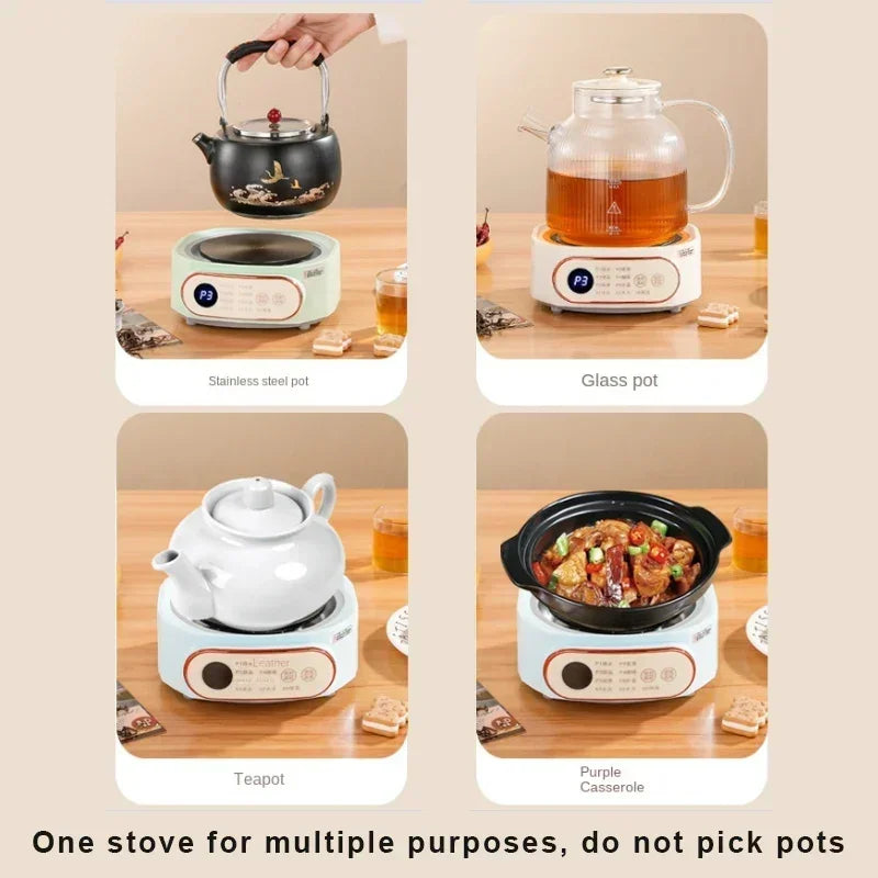 EU/US/UK New Electric Cookware Heating Base 500W Electric Heater Coffee Stove Home Manual Adjustable Temperature Cooking Heater
