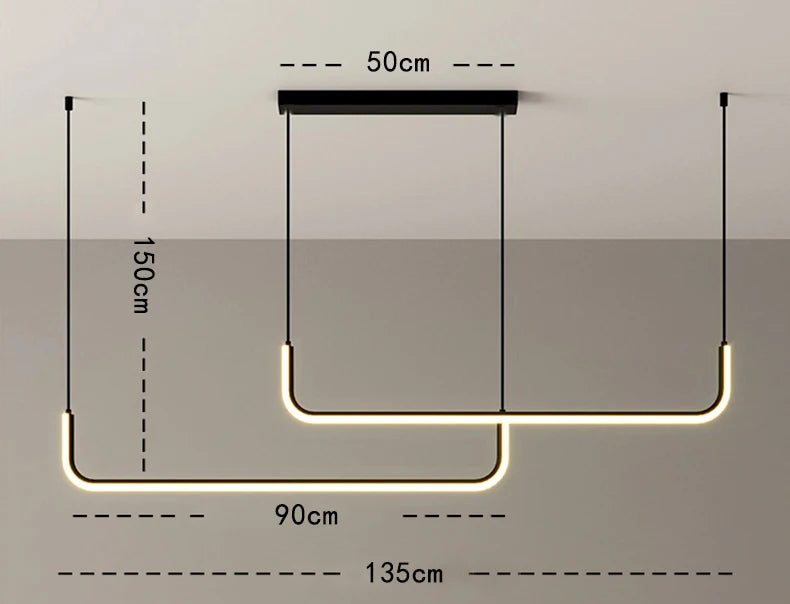 Modern dine dining room Pendant lights indoor lighting Ceiling lamp hanging light led chandelier decorative interior lighting