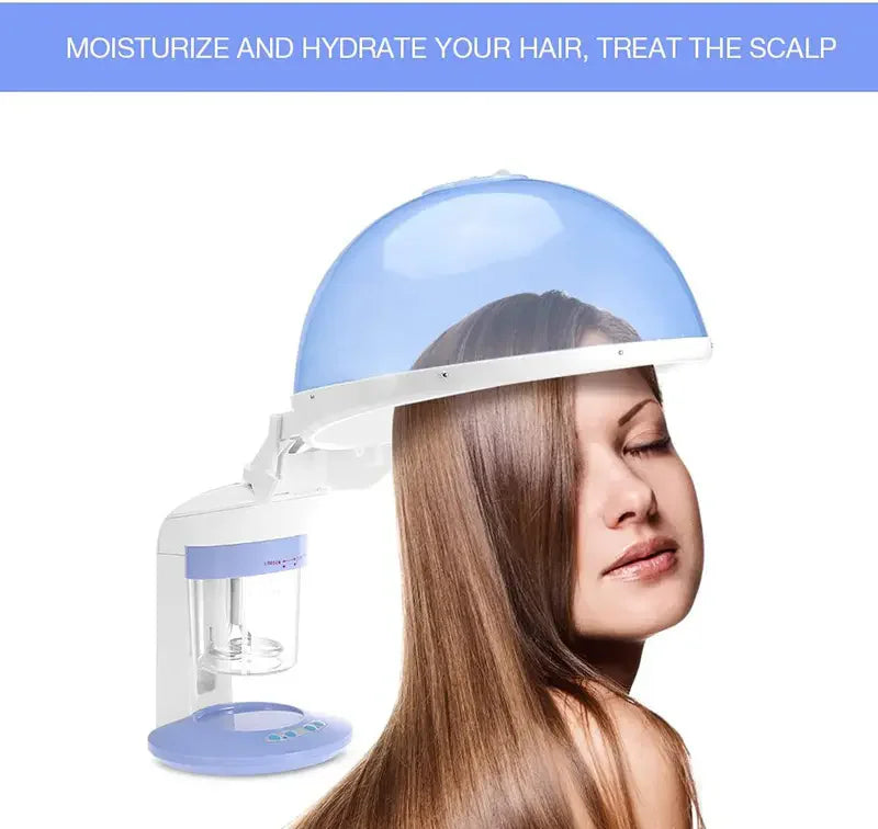 Professional 2 in 1 Hot Nano Hair Steamer Ozone Steaming Face Facial Cleaning Vaporizer Skin Care Beauty Salon Tools Nebulizer