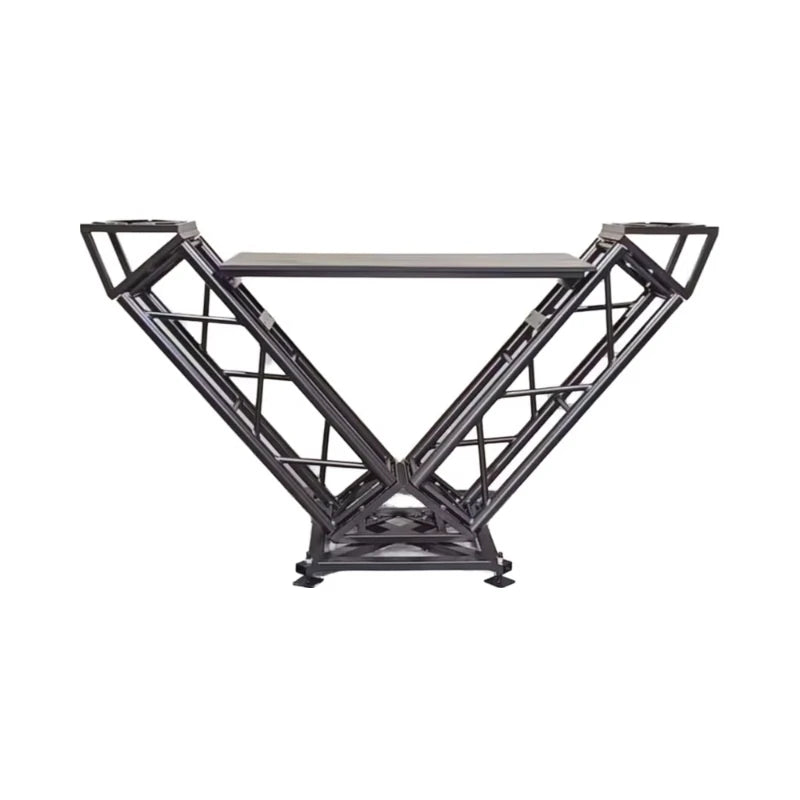 DJ truss counter bar counter aluminum square and triangle pattern stage display