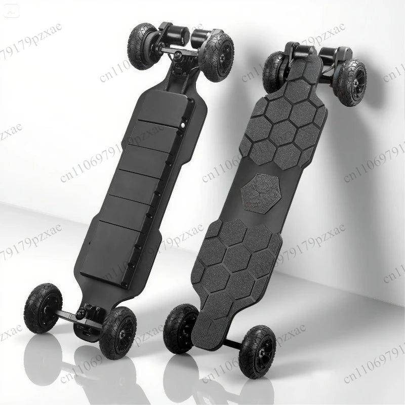 Dual 3500W 6374 Motor Electric Longboard Max Speed 50-55km/h Range 40km