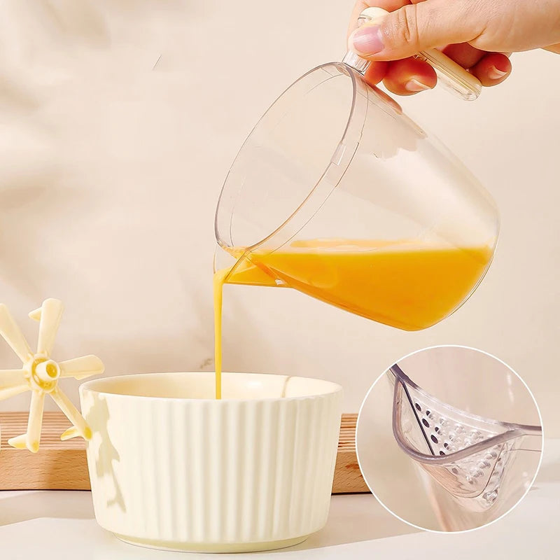 Egg Beater Hand Mixer Semi-Automatic Egg Whisk Milk Frother Handheld Manual Press-type To Beat Egg Whites Baking Tool