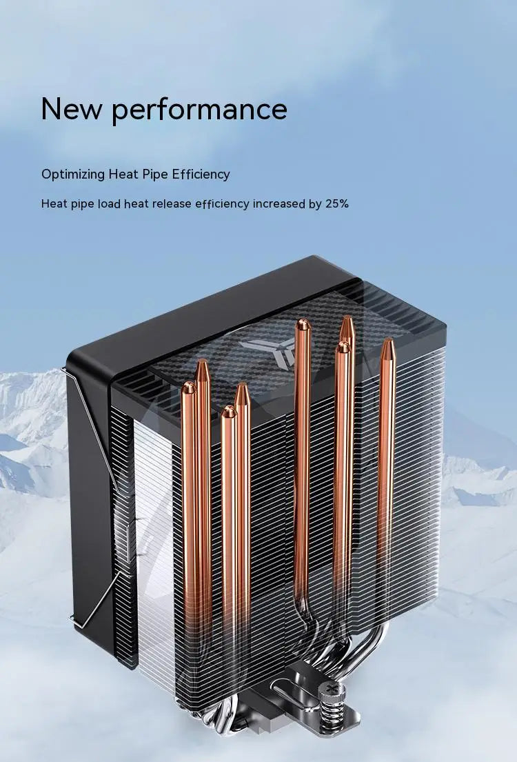 JONSBO CR-1000 EVO 4 Heat pipes TDP 220W CPU Cooler Computer Cooling Fan Heat Sink For LGA1700 115X 1200 AM5 Air Cooler Radiator