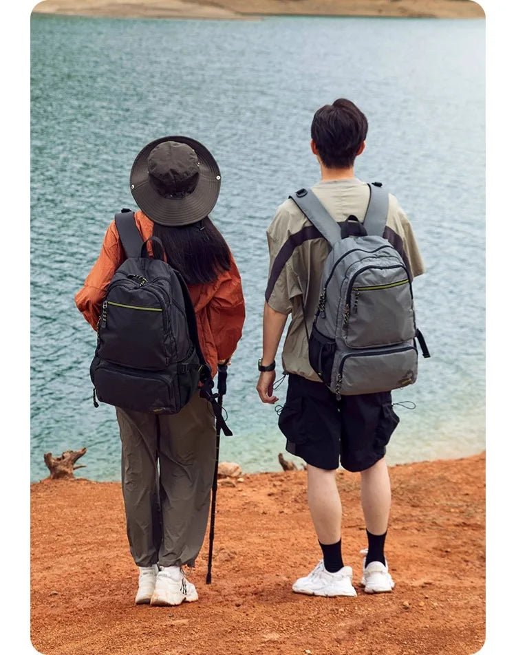 FOUVOR Large Capacity Women Travel Backpacks Waterproof Lightweight Sports Outdoor Student Laptop Bag 3033-01 3033-02 3033-05