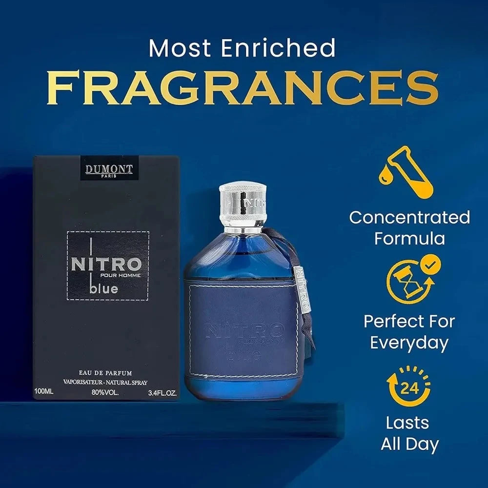 Men's Eau de Parfum, Oriental Woody Spicy Fragrance Spray, Long Lasting Scent for Daily Wear & Dating