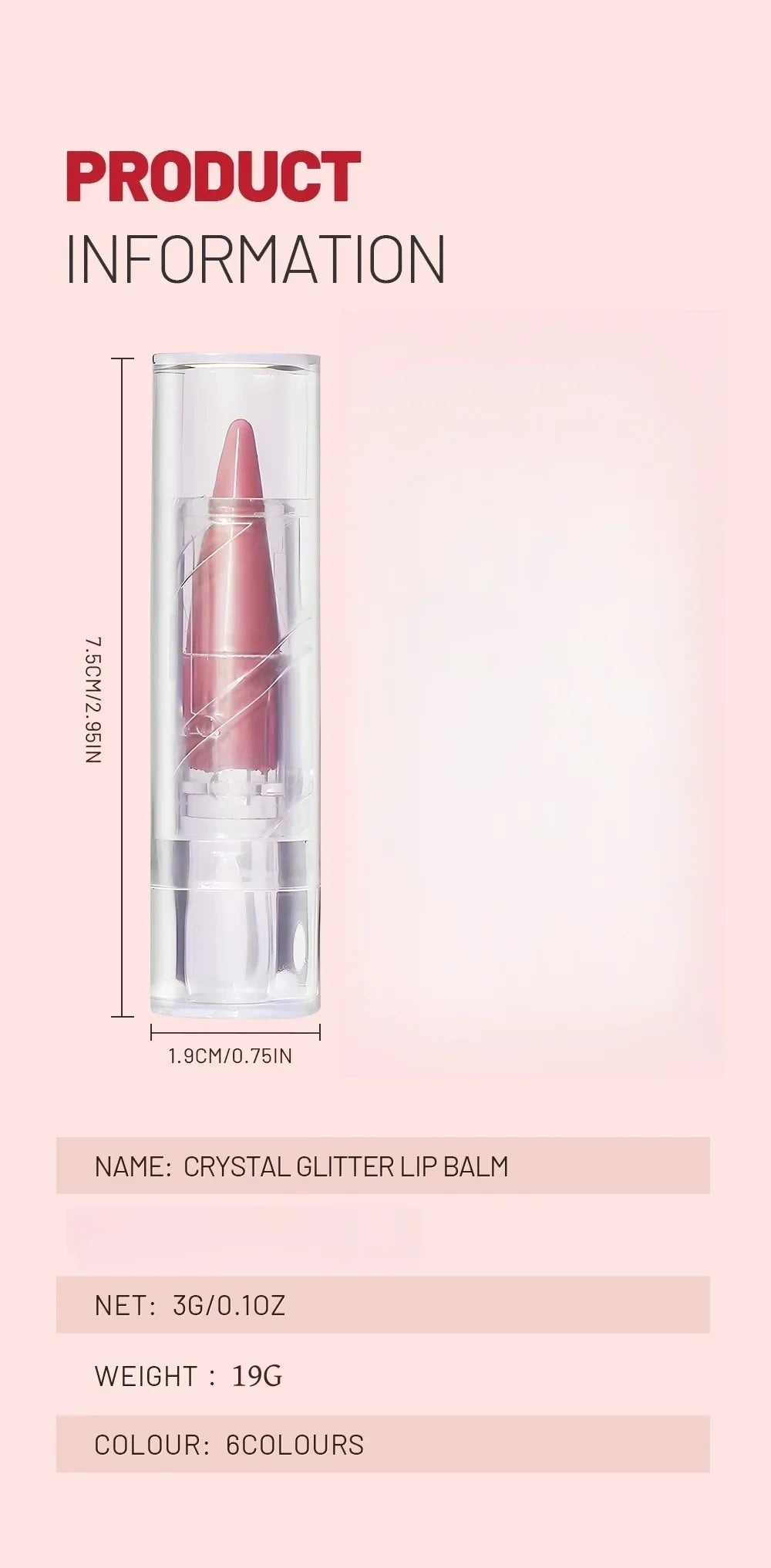6Color Pearlescent Velvet Lipstick Pen Multipurpose Long-Lasting Moisturize Waterproof Brighten Glitter Lip Makeup Cosmetic Tool