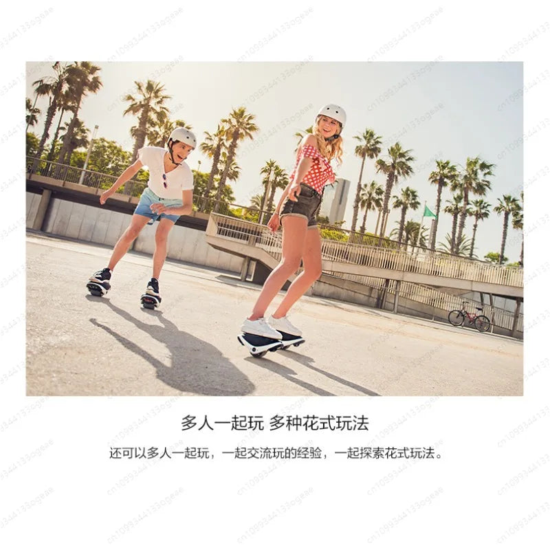 2025 New Design Adults Hovershoes 3.5 Inch Hover Shoes Balance Scooter Electrical Skateboard One Wheel Gyroshoes