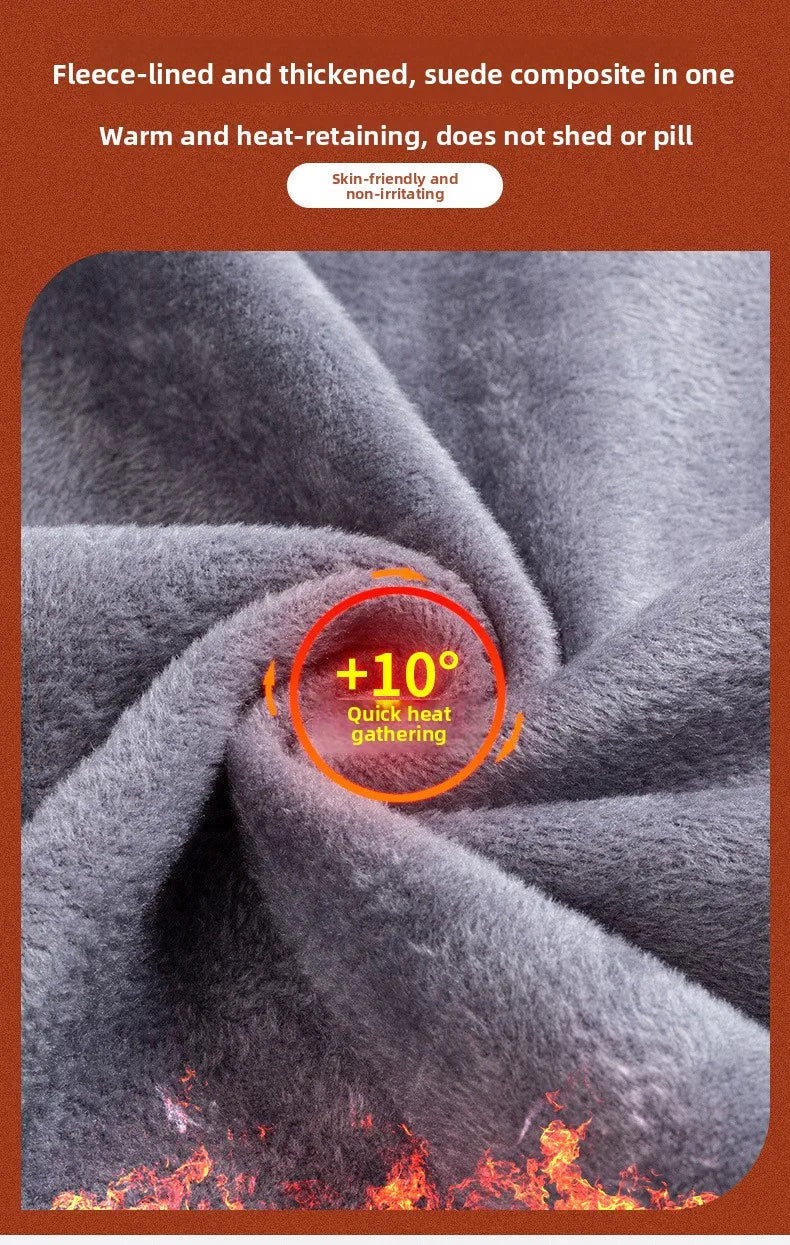 Men's Travel Casual Winter Double-Sided Fleece Warm Thickened Fleece Plaid Work Shirt Plus Size Extra Large Clothes Shirts