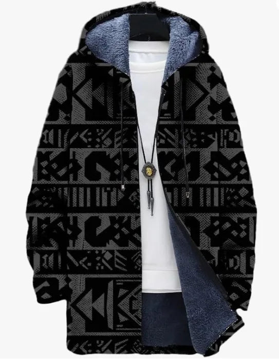 Spring Men's Trend Lapel Chenille Woolen Coat Woolen Coat