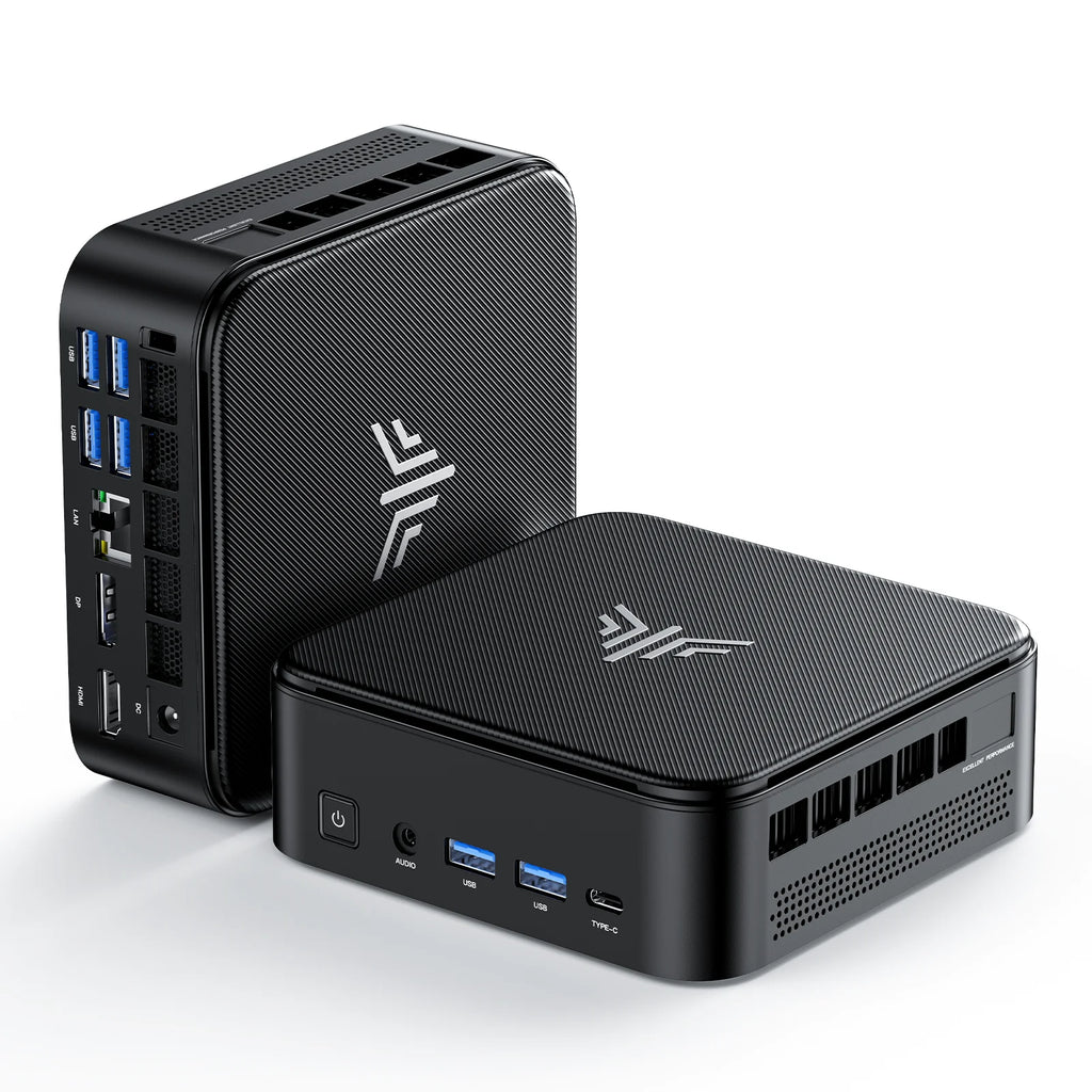 KAMRUI Mini Gaming PC AMD Ryzen7 7735HS 24GB LPDDR5 512GB/1TB M.2 SSD Micro Desktop Computers Max 4.75GHz WiFi 6 BT5.2 4K PC