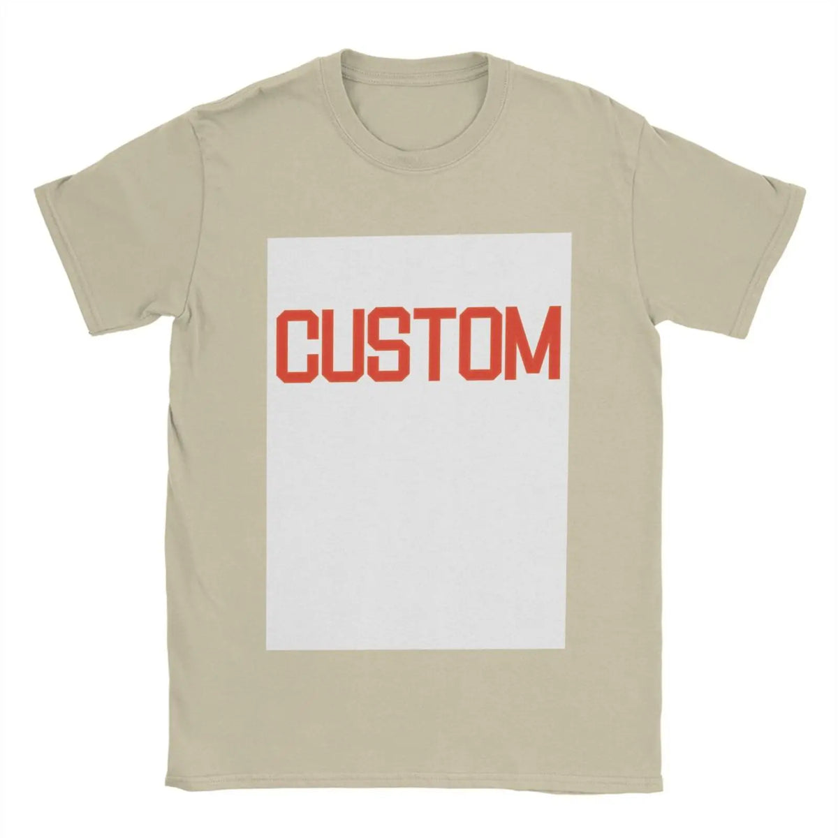 Premium Customized T Shirt Logo Picture Printing 100% Cotton Custom Brand T-Shirt Short Sleeved Print Your Own Design O Neck Tee