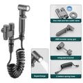 Handheld Toilet Bidet Sprayer Bidet Faucet Shower Head Hygienic Shower Toilet Faucets Double Outlet Bidet Toilet Accessories
