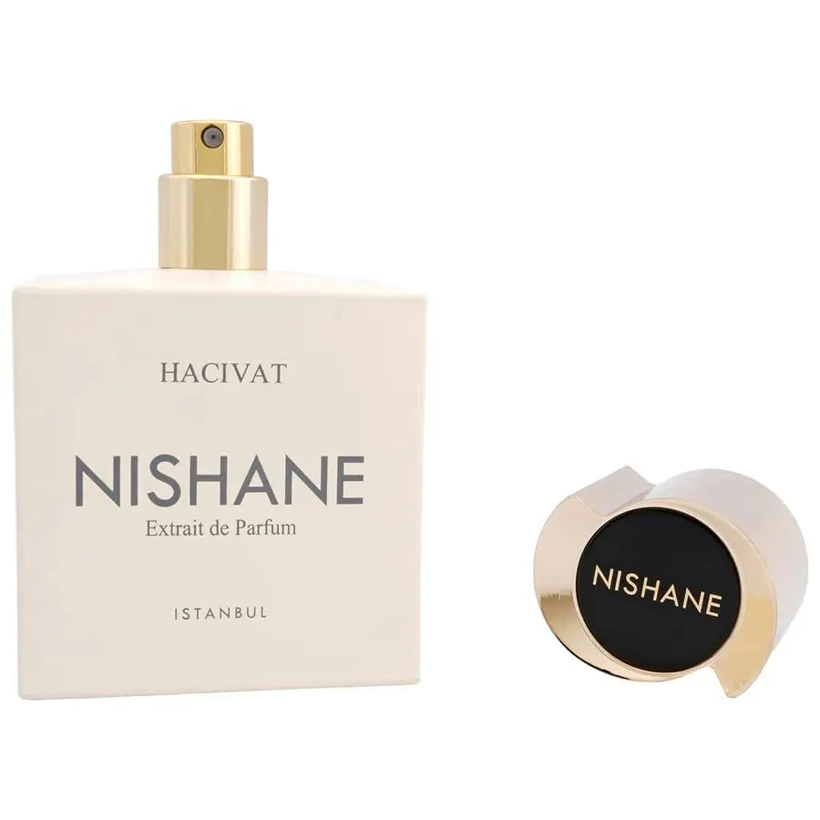 Nishane Hacivat Extrait De Parfum, Classic Citrus Soapy Woody Scent. Fresh Transparent Scent with Good Longevity. Minimalist Luxury Bottle, Unisex, Great for Those Who Love Clean, Calming Fragrance.