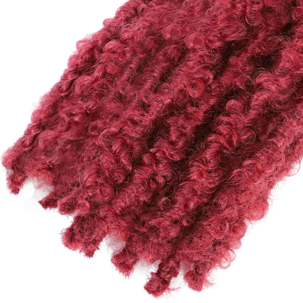 12 14 18 24 36 Inches Distressed Butterfly Locs Crochet Hair Faux Locs Crochet Braids Messy Soft Locs Braiding Hair Extensions