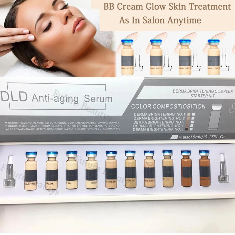 Korea 5ml BB Cream Glow Ampoule Essence Stem Cell Sun Protection Foundation Moisturizing Cream Rejuvenating Nourishing Skin Care