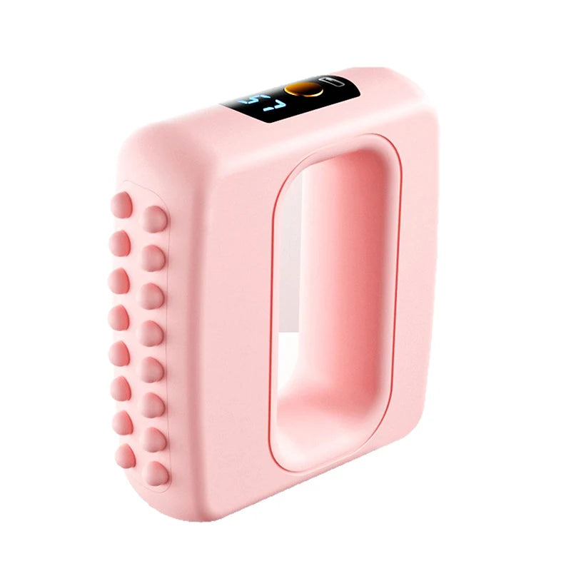 Electric Fascia Ring Massager Full Body Slimming Deep Tissue Vibration Massage With Belt Adjustable For Fat Burning&Shaping