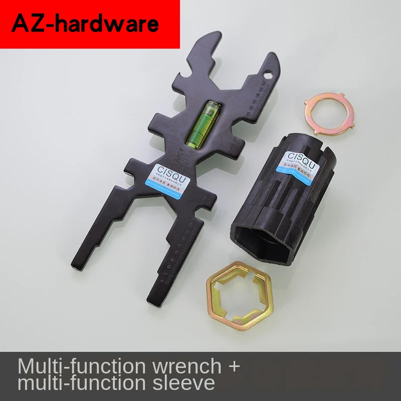 Faucet Multifunctional Repair Tool Drainer Sleeve Wrench Toilet Bubbler Inlet Pipe Installation Accessories