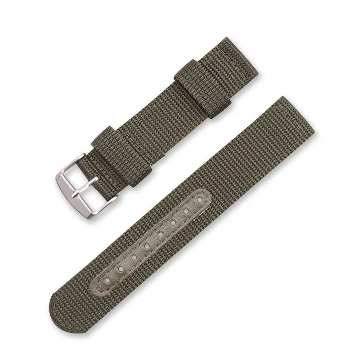 18mm 20mm 22mm 24mm Nylon Canvas Watch Band Woven Soft Belt Universal Bracelet for Men Women Sport Wrist Band