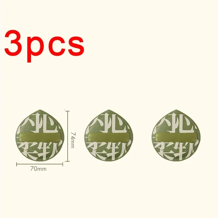 1-10pcs Super Thick Soft Makeup Puffs Large Cotton Velvet Powder Puff Liquid Foundation Sponge Cosmetics Tools Wet Dry Use Puff
