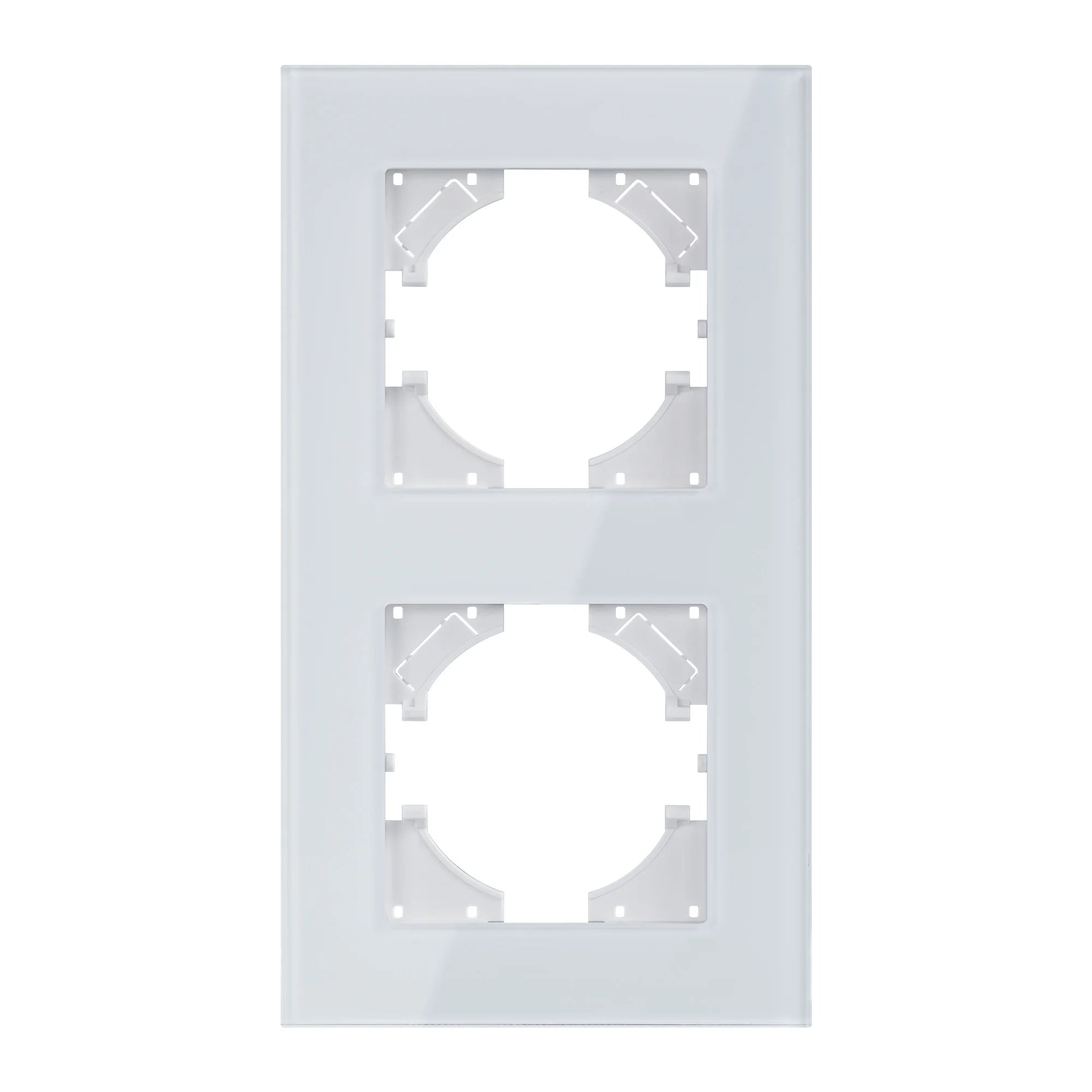 Factory Direct Selling High Quality EU Standard 10 /16Amp Electric Luxury Tempered Glass Light Wall Switch and Socket