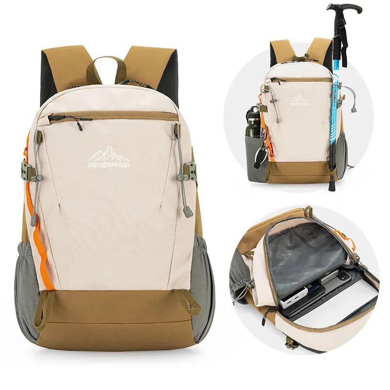 Outdoor Backpack, Women's Sports Backpack, Hiking Lightweight Waterproof Travel School Bag, Boys' Travel Lightweight Mountaineer Backpack