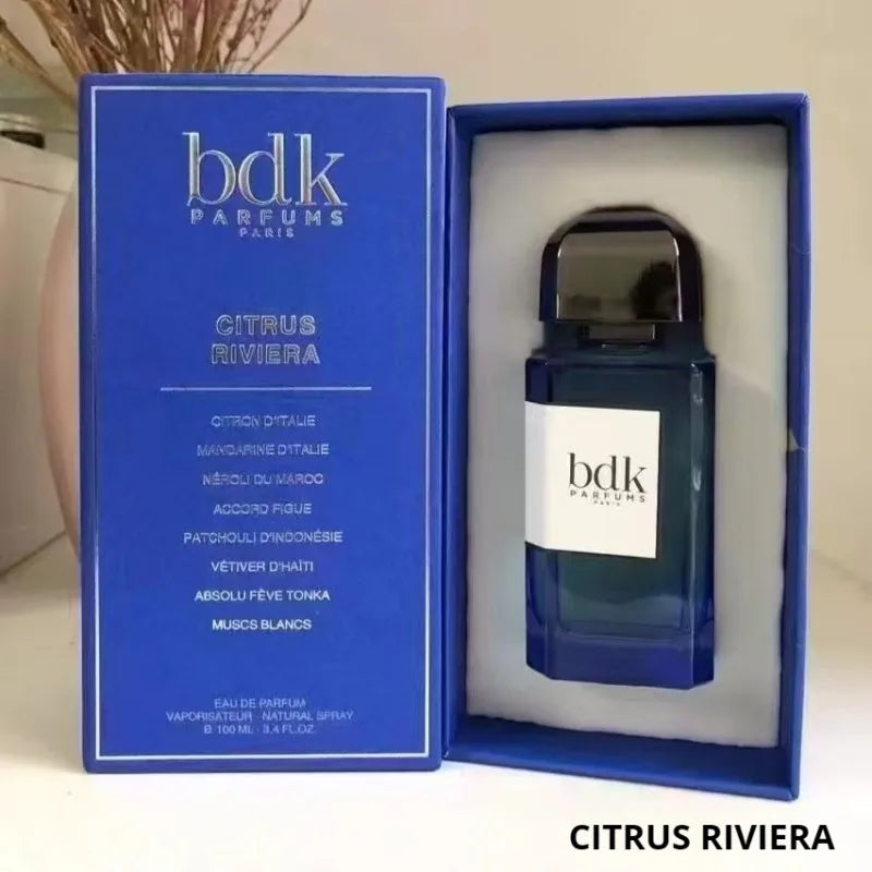 BDK Parfums Lasting Perfume 100ml for Women Men Cherry Pink Pepper Fragrance Black Vanilla Tonka Bean Amber Body Spray Parfum